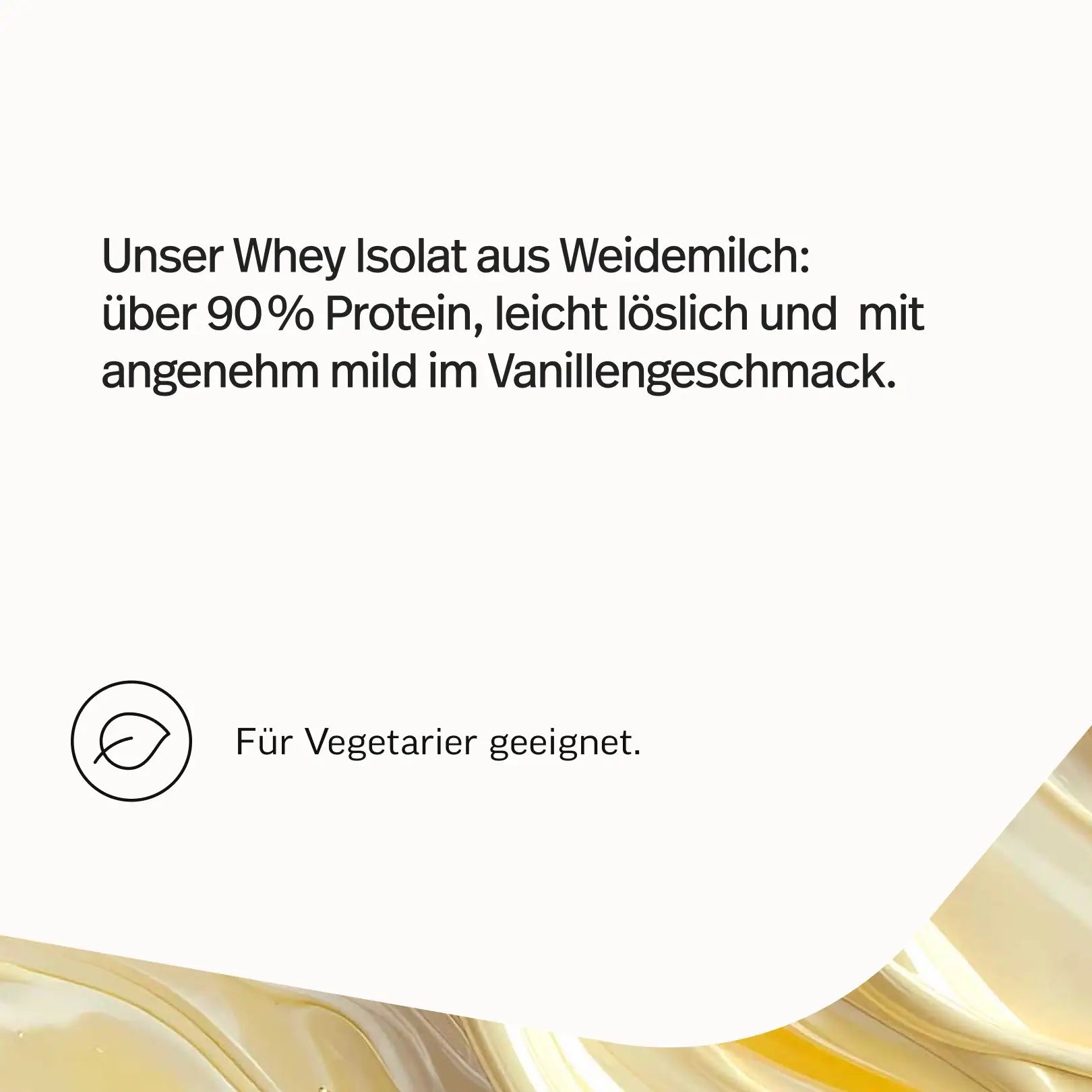 Whey-Isolat Pulver aus Weidemilch – Vanille – Bild 5