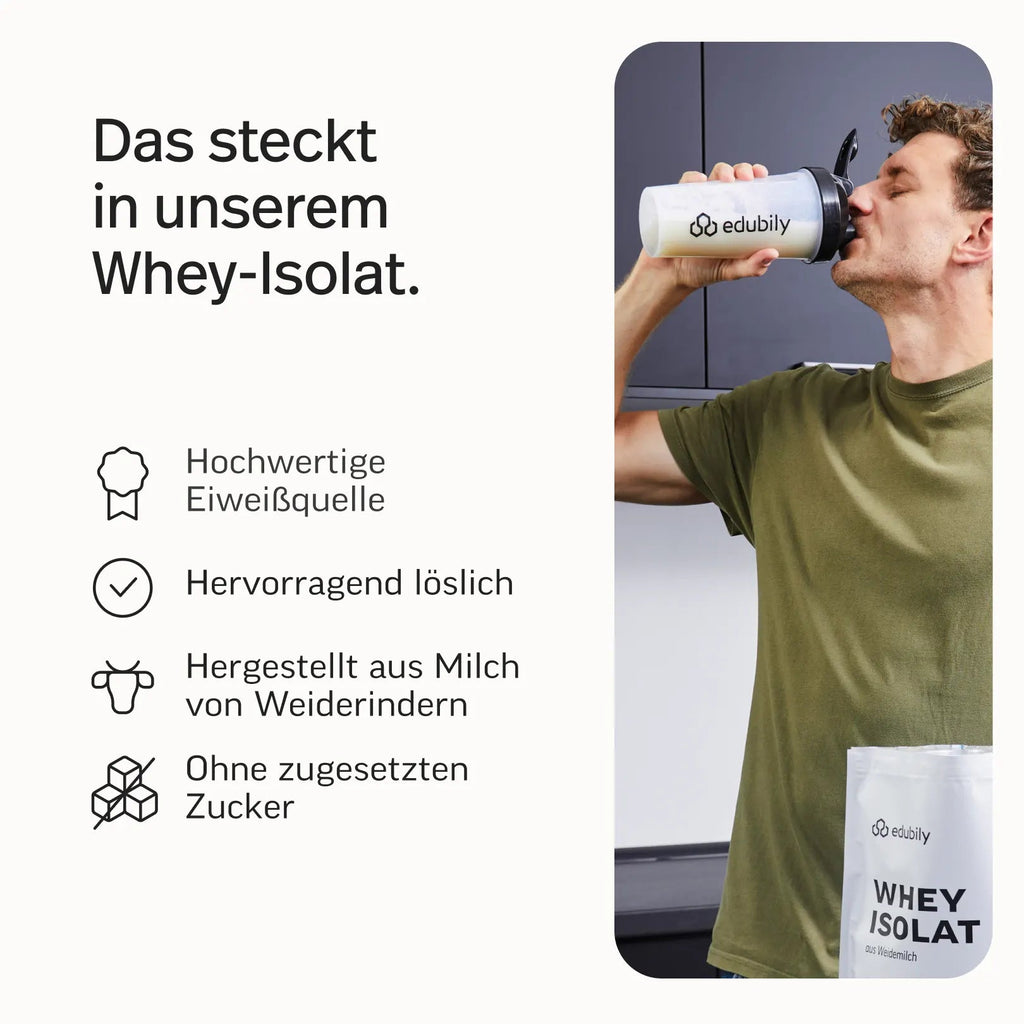 Whey-Isolat Pulver aus Weidemilch – Vanille – Bild 6