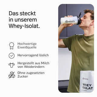 Whey-Isolat Pulver aus Weidemilch – Vanille – Bild 6