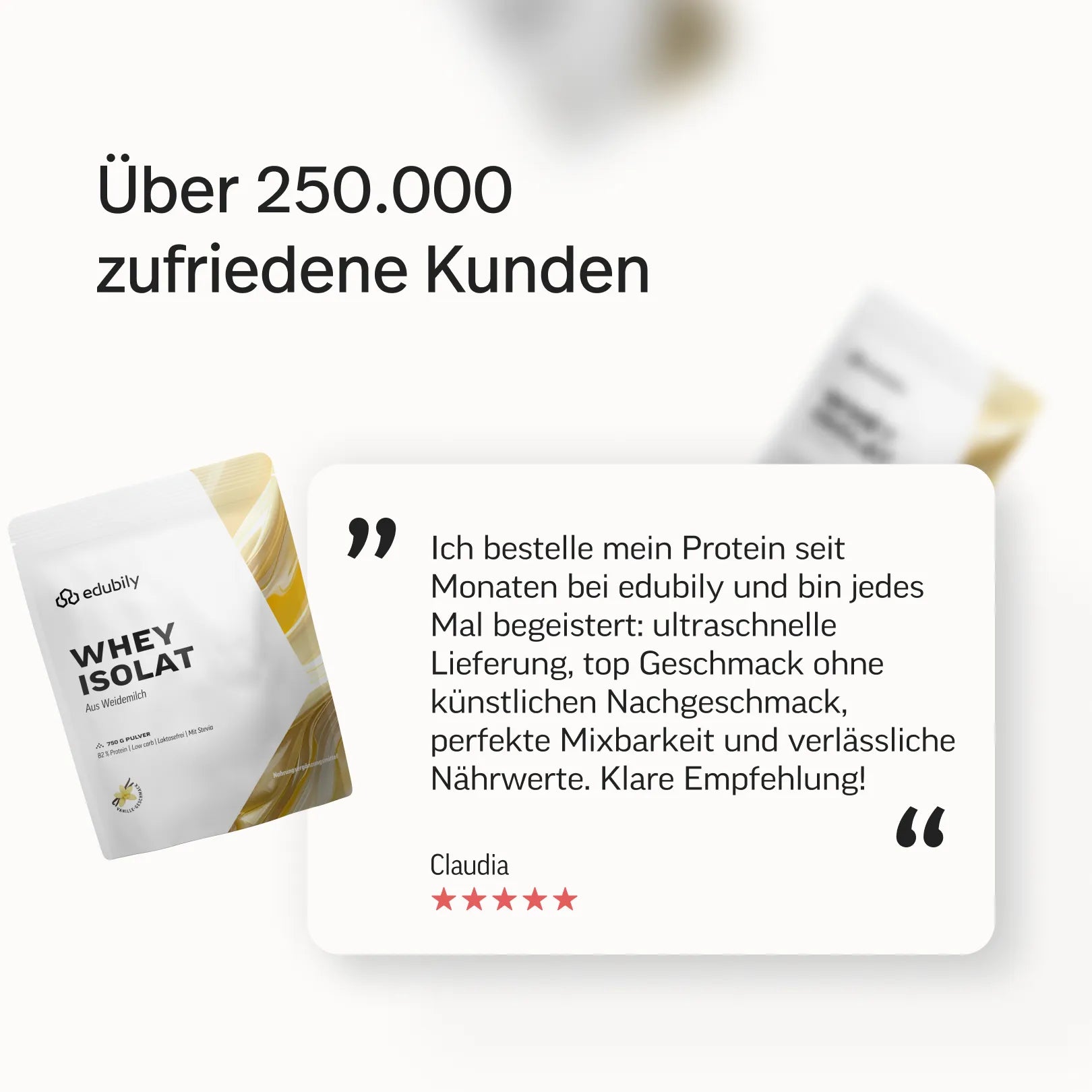 Whey-Isolat Pulver aus Weidemilch – Vanille – Bild 9