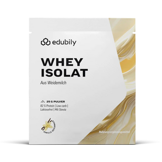 Whey-Protein-Isolat mit Geschmack Probe – Vanille – Packshot
