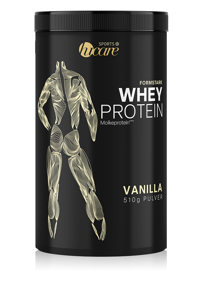 WHEY PROTEIN Vanilla (510 g Pulver) – Packshot