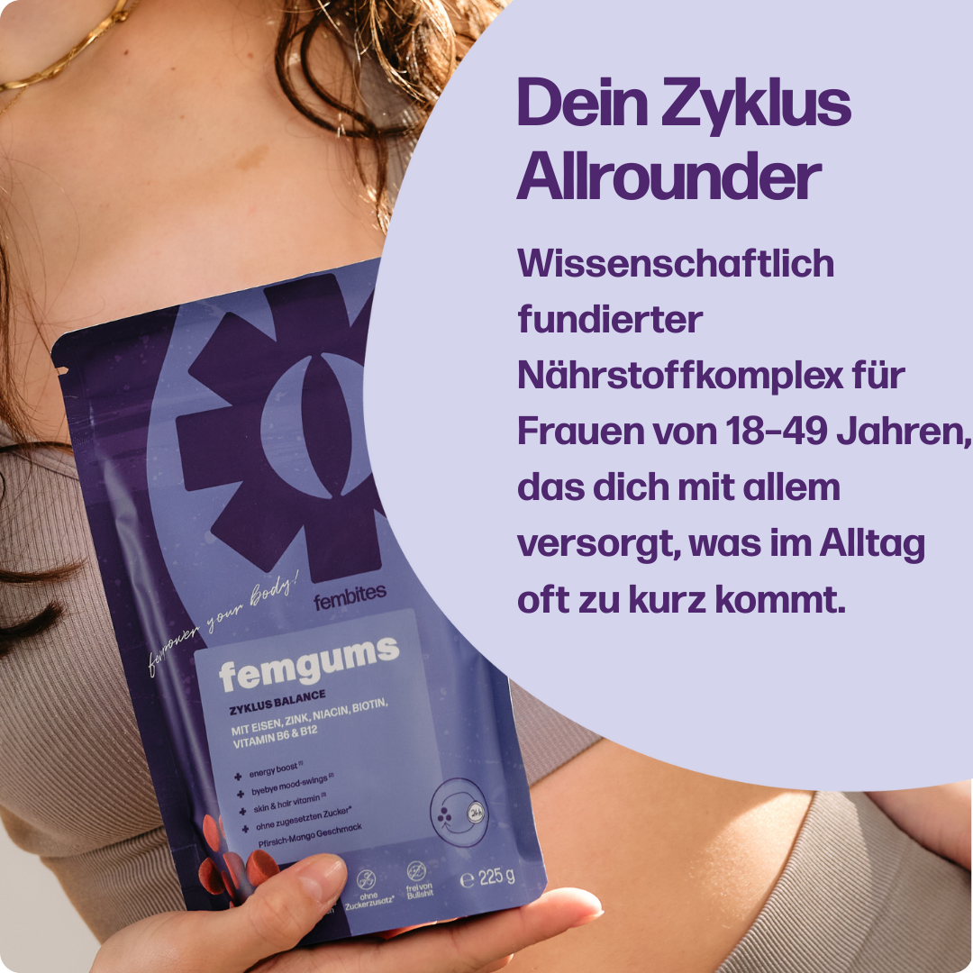 femgums® ZYKLUS BALANCE – Bild 2